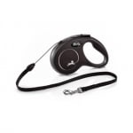 flexi Classic Long Small – 8м въже, до 12 кг - цвят черен