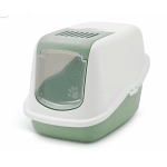Кот. тоалетна къща Nestor 56х39х38.5 бяло/пастелно зелено
