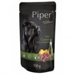 Piper - Премиум консервирана храна за кучета - пауч 150 гр. тел.дроб/картофи 150 гр. дивеч/тиква - 10 броя