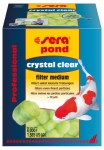 sera pond crystal clear Professional - Филтърен материал за кристално прозрачна вода в езерото - 350 гр достатъчен за 6 000 л вода. Може да се пере и ползва повторно