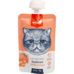 Wanpy Tasty Cat - месна паста сьомга, пиле и морков , 90 г