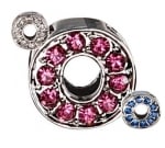  Декоративна буква с брилянти -O