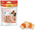 Бисквити, увити в пилешко месо