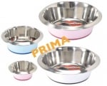 Стоманени купички с неплъзгаща гума и звукоизолация на дъното PRIMA - различни размери