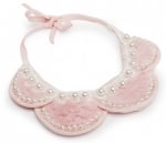 Декоративна яка с  перли