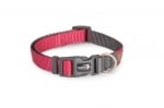 Нашийник за куче DOUBLEPREMIUM PINK/GREY, различни размери
