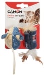 Camon, Играчка за коте, Цилиндър и мишка от плат, 6см.