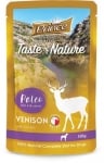 PRINCE TASTE OF NATURE PALEO POUCHES Еленско месо с щраус и извара
