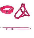 Нашийник цвят Фуксия - 30–45 cм/15мм.
