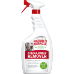 Nature's Miracle® Stain &amp; Odor Remover Dog е насочен към ежедневните домашни мръсотии и е устойчив на различни видове кучешки такива като урина, изпражнения, повръщано, лигавене и други органични петна и миризми. 09 мл.