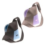 BIJOUX  ТРАНСП. РАНИЦА ОТ ПЛАТ СИНЯ/РОЗОВА  32Х15Х34