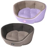 DIAMANTE 45/S -ПАМУЧНО ЛЕГЛО ЗА КУЧЕ МАЛКО, LILAC/DOVE  47х44х14