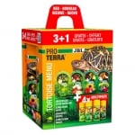 JBL PROTERRA TORTOISE MENU 250ml 3+1  - Комплект от 4 храни за сухоземни костeнурки - Florsil, Fructil, Vegabil, Hebil.