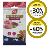 TREAT ND QUINOA DOG FRESH BREATHE ADULT MINI 60g - лакомство