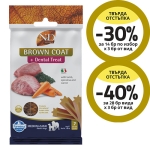 TREAT ND BROWN DOG LAMB POTATO CARROT SPIRULINA100g ADULT MED/MAX  - лакомство