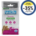TREAT VET LIFE NAT DOG STRUVITE ADULT MINI 60g - лакомство
