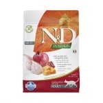 N&D CAT ADULT PUMPKIN  300G коте,тиква с пъдпъдък  и нар