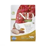 N&D CAT QUINOA SKIN&COAT QUAIL 0.300 KG с пъдпъдък
