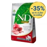 N&D PRIME DOG  MEDIUM & MAXI ADULT 2.5KG CHICKEN&POMEGR.