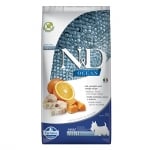 N&D OCEAN  ADULT MINI  PUMPKIN  7 KG куче,тиква с риба треска  и портокал