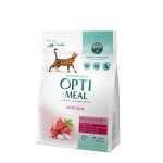 OPTIMEAL CAT ADULT WITH VEAL Супер премиум храна за котки с телешко