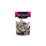 DR. TREND POUCH CAT ADULT WITH DUCK 0,085 KG – Пълноценна консервирана храна за котки