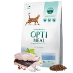 OPTIMEAL CAT ADULT WITH COD FISH Супер премиум храна за котки с риба треска