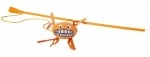 CATNIP FLOSSY STICK ORANGE
