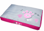 ROGZ FLAT PINK PAW, Легло за куче, 83 х 56 х 10 см, розово