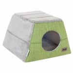 ROGZ CUDDLE IGLOO GREEN, Легло за коте, 30 х 41 х 41см