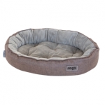 ROGZ CUDDLE OVAL POD BROWN, Легло за куче и коте, 13 х 39 х 56 см