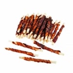 БР. 63911 усукани солети бяла кожа с патица 8бр/ 80гр/12см