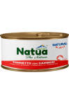 Natua 0003 котка Риба тон и скариди в желе 85 гр