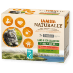 IAMS CAT POUCH  naturally SENIOR gravy 12X85