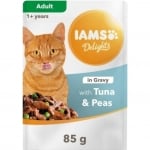 IAMS CAT POUCH TUNA AND PEAS GRAVY 85 гр - 1брой