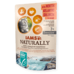 IAMS CAT POUCH  naturally SENIOR SALMON gravy 85гр - 1 брой