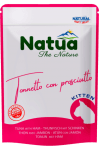 Natua 0639 пауч китън Риба тон и шунка в желе 70 гр