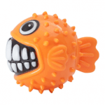 GRINZ PUFFER FISH FECH BALL 01-D SMALL ORANGE