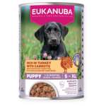 EUK DOG CAN LC PUP TUR&CAR 400g