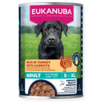 EUK DOG CAN LC AD TUR&CAR 400g