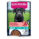 EUK DOG CAN LC AD BEEF&PUMP 400g
