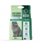 Eco Clean Box - Тоалетна за котки - котешка постелка от дървесни фибри /на пелети/