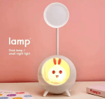 Настолна LED лампа Зайче синя бяла