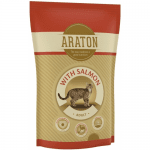 Araton Adult CAT with Salmon - Пълноценна суха храна за пораснали котки от всички породи със сьомга и пиле