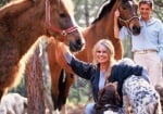 Бриджит Бардо със спасената си кобила Дюшес