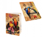 Бележник с два разделителя, твърди корици