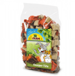 Хрупкав микс за гризачи - с богато съдържание на плодове и зеленчуци, 150 гр.