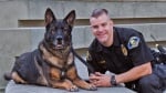 Полицай и куче в екип