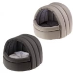 Къщичка Alveo 40 от памучен плат с възглавничка - за кучета и котки