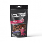 Duck Bites, On The Go - Лакомства за кучета с патица - 95% съдържание на месо, 25 гр.